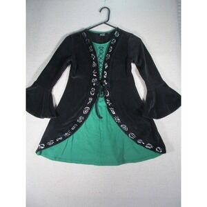 Disney's Hocus Pocus Girls ‎ Cosplay Dress Costume Size  Large 10/12
